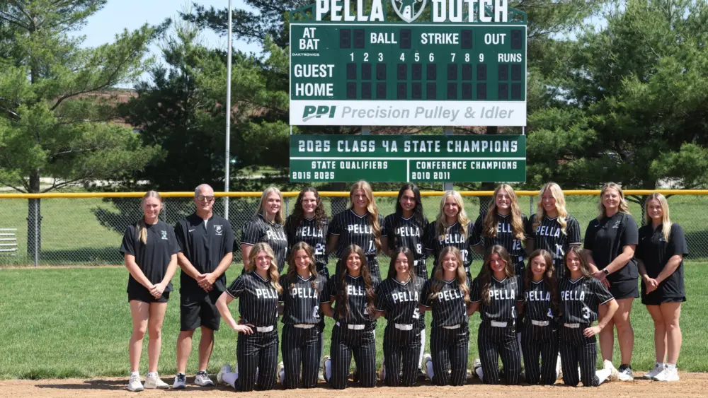 Pella Softball Team Hangs On Against Norwalk; Baseball Falls Late to Warriors