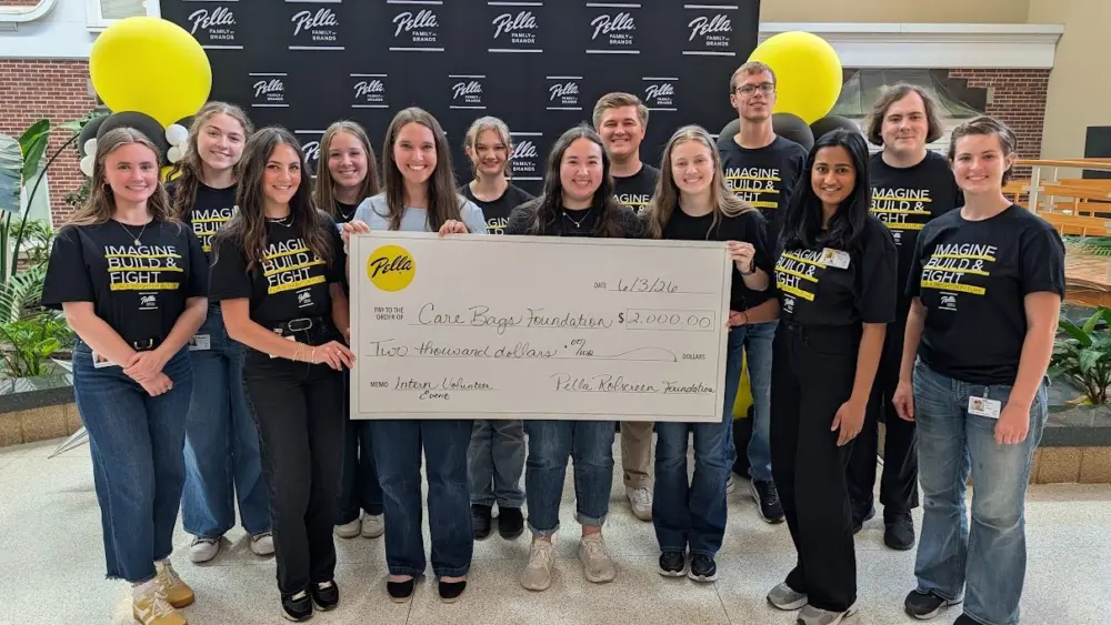 Pella Corporation Interns Kick Off Summer with Service Projects