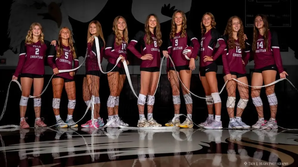 Pella Christian Volleyball Falls to Ames, Girls Tennis Match at Norwalk Postponed