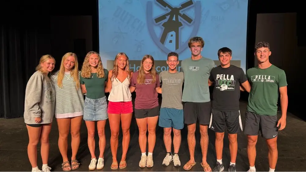 Class of 2027 Pella High School Homecoming Court Announced