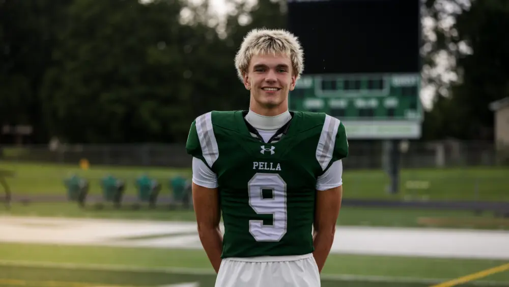 Pella Football Team Rides Second Half Surge to Victory Over North Scott