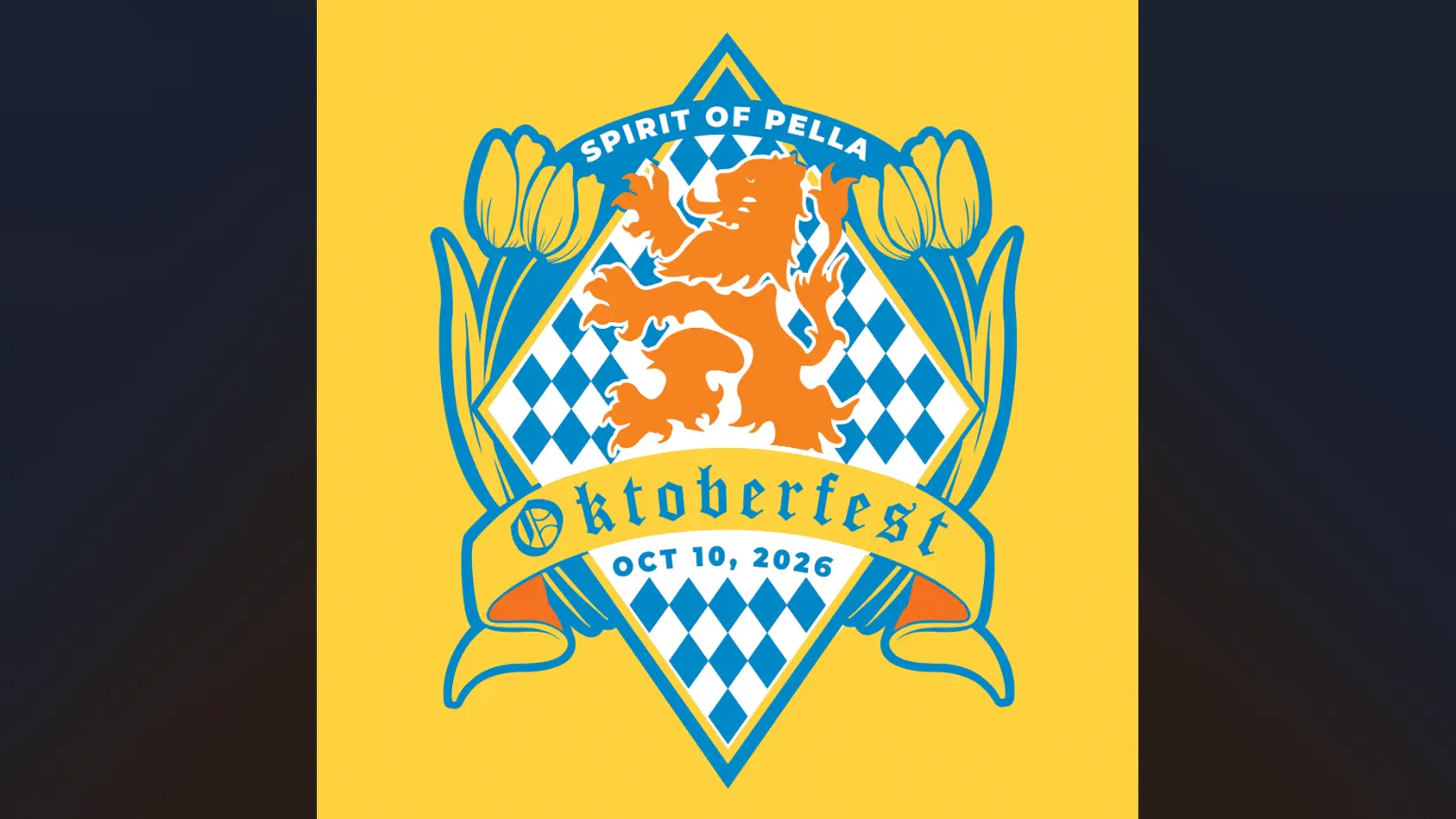 Crowds enjoying local food and music at Oktoberfest returns to Pella