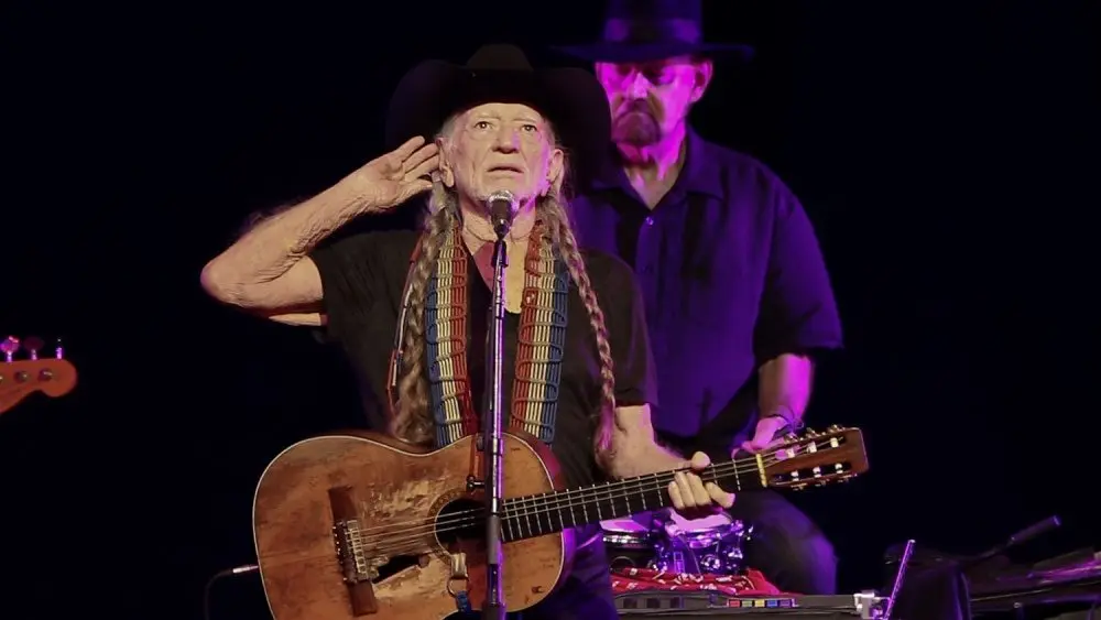 Willie Nelson performs during the Great American Music Fest at Daytona - Country 500 - Day 2 at Daytona International Speedway on May 28^ 2016 in Daytona Beach^ Florida.