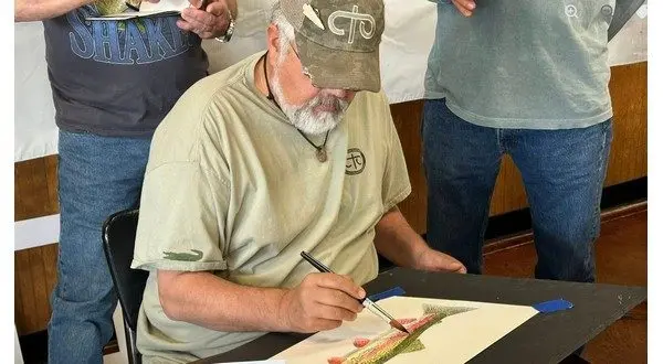 Bull Shoals mural to honor fly fishing Legend Dave Whitlock at public ...