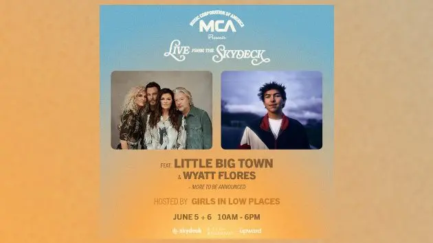 Little Big Town and Miranda Lambert will be 'Live from Sky Deck