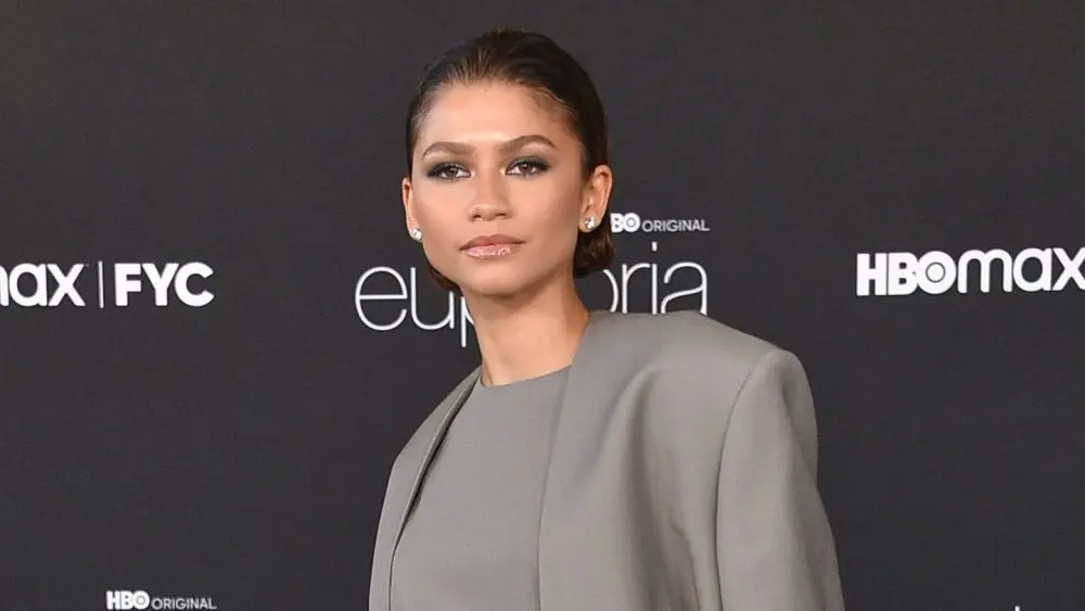 Zendaya Coleman arrives for the ‘Euphoria’ FYC Party on April 20^ 2022 in Los Angeles^ CA LOS ANGELES - APR 20
