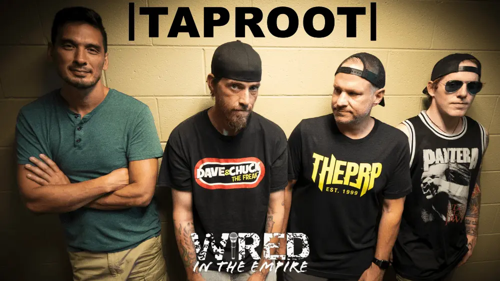 Taproot Singe (LISTEN) Taproot singer Stephen Richards talks to Mike Z-Wired In The ...