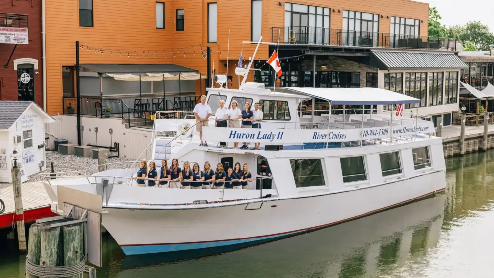 The Port Huron Lady 2 with crew present.