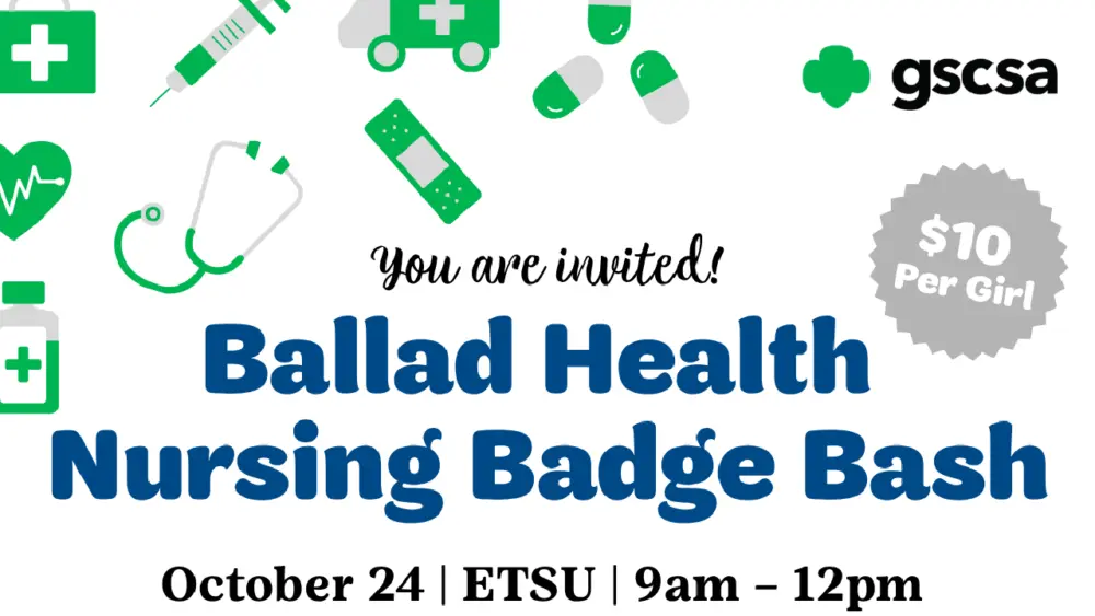 Girl Scouts - Ballad Nursing Badge Slider
