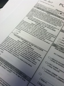 sample ballot