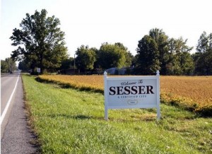 Sesser Sign