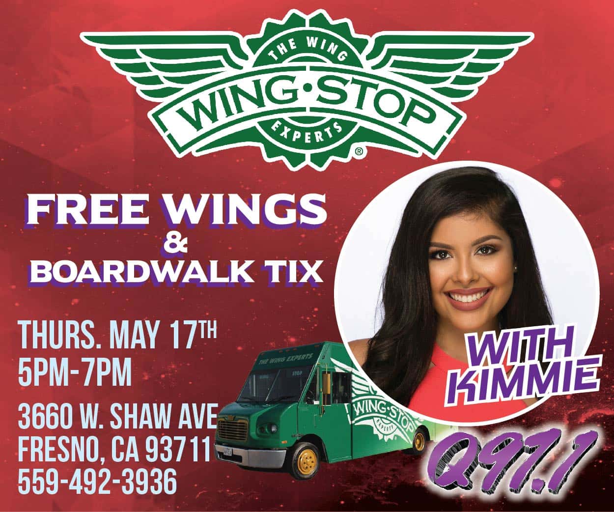 Thu 5/17: Wingstop Food Truck