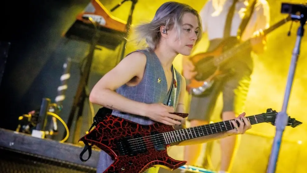 Phoebe Bridgers/concert of Boygenius 19 Augustus 2023. Lowlands Festival The Netherlands