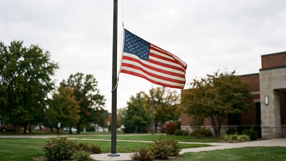half staff