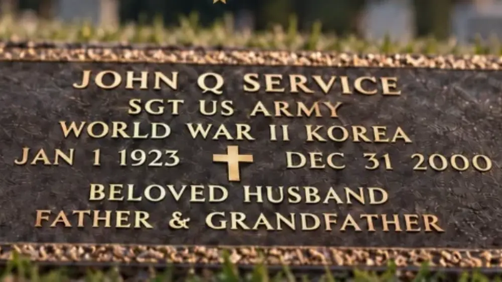 grave markers