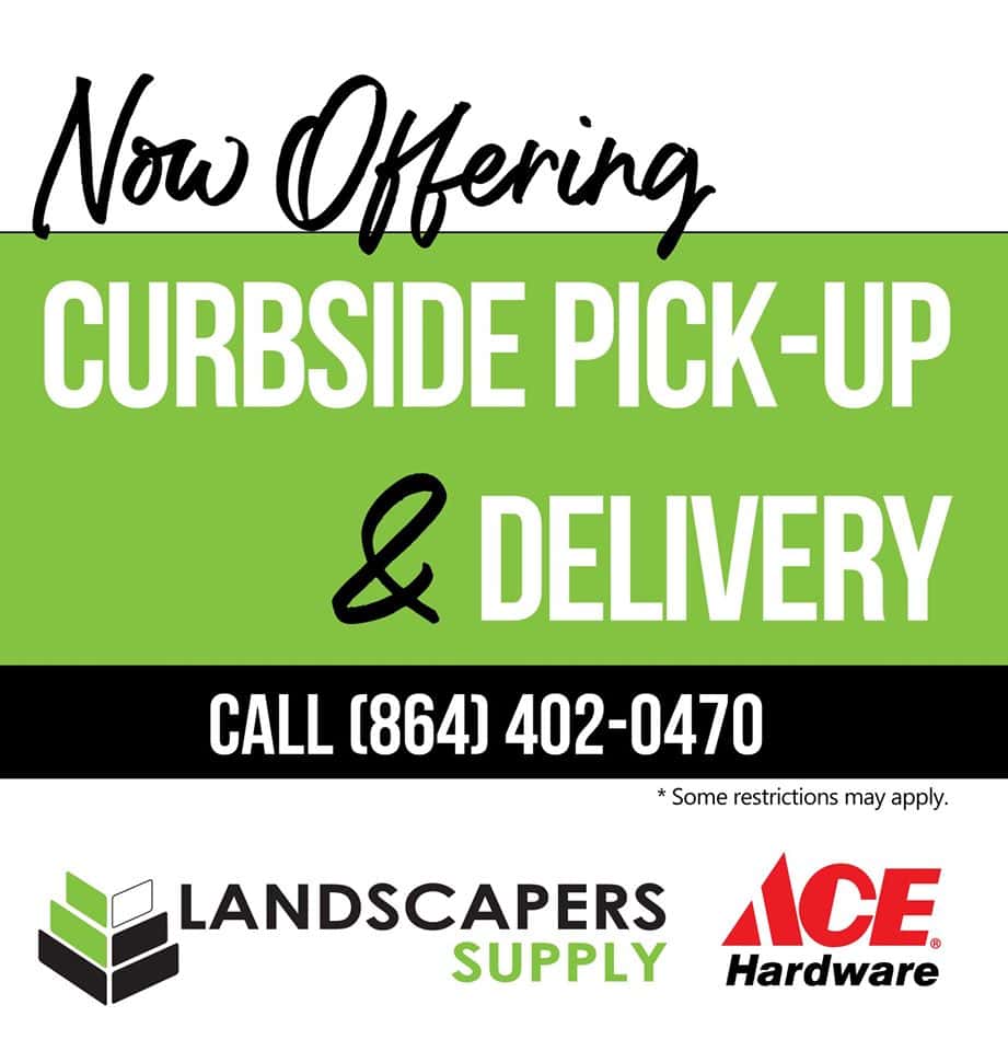 Local Ace Hardware/Landscapers Supply now offering curbside pickup and