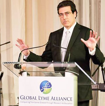 Global Lyme Alliance's new chairman Robert Kobre.