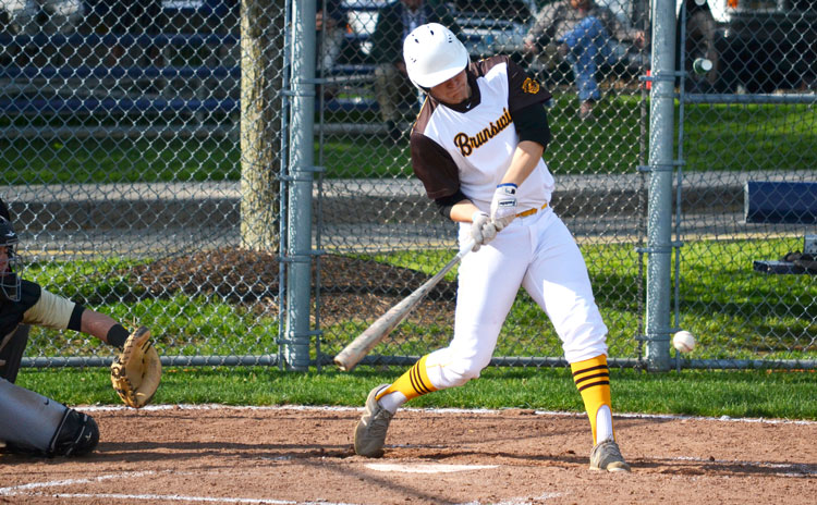The Brunswick School baseball team got back to its winning ways Monday afternoon, crushing King School 14-2. (Paul Silverfarb photo)