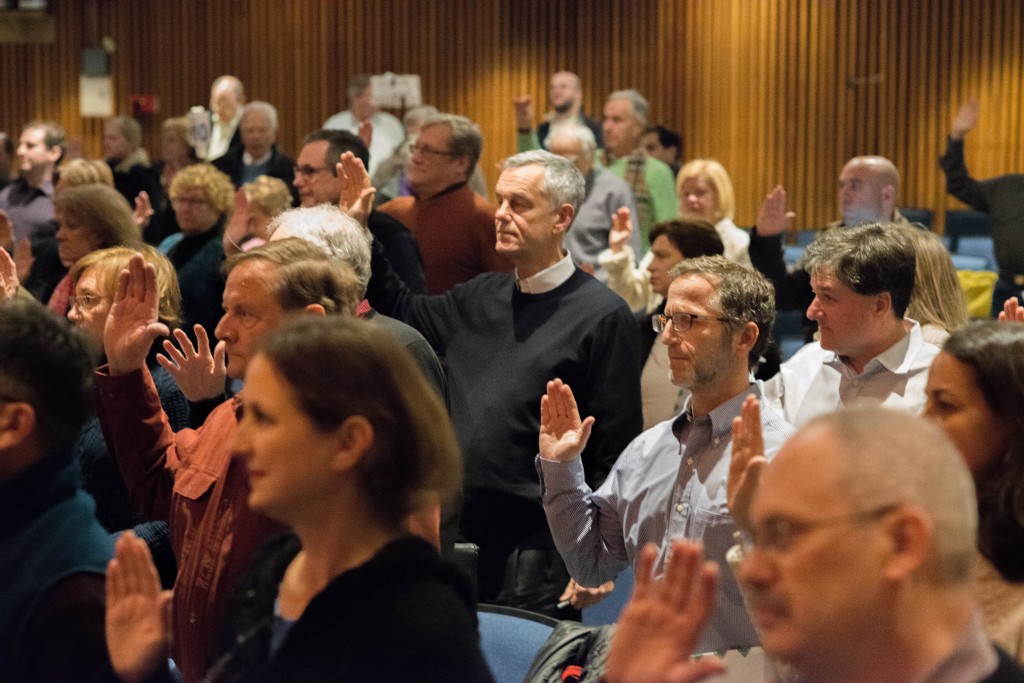 The RTM takes oath earlier this year (John Ferris Robben Photo)