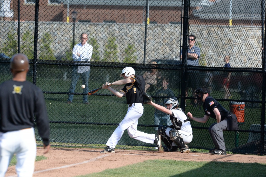 Brunswick's Charlie Sealy takes a swing during Friday's FAA title game (John Ferris Robben Photo)