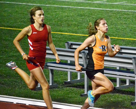 The Greenwich High School boys and girls track and field teams competed with the best the CIAC class LL had to offer during Wednesday's championship. (Paul Silverfarb photo)