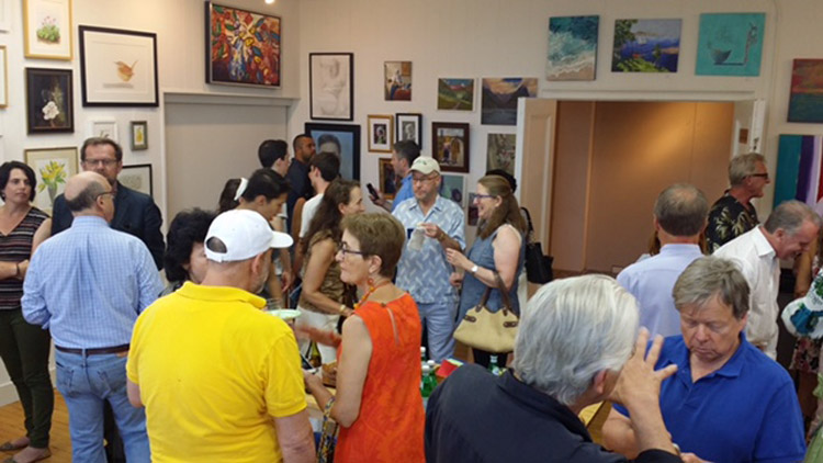 The Greenwich Arts Society is one of the town’s most historic organizations and can be found in the third floor of the Senior Center. (contributed photo)