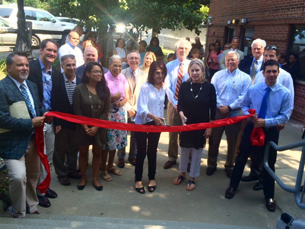 Family Centers and many elected officials celebrated the opening of the new health care clinic opening up just steps away from Wilbur Peck Court (Evan Triantafilidis Photo)