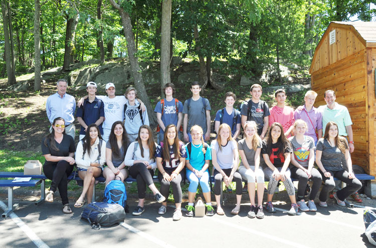 The group prepares to depart for the airport.