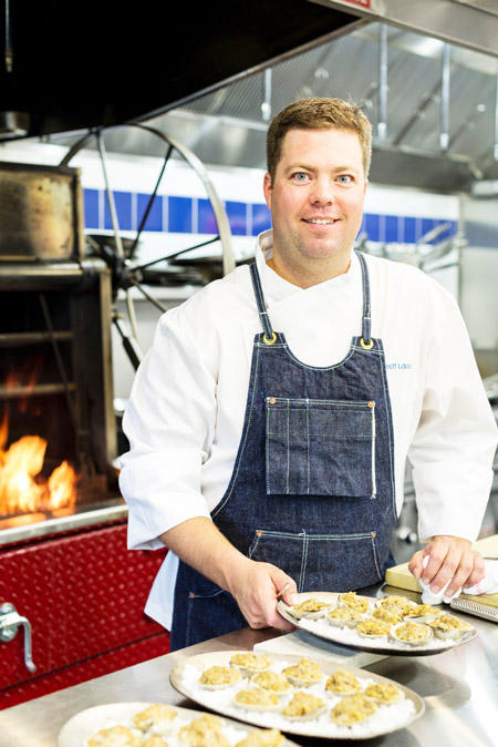 Geoff Lazlo is the executive chef and managing partner of Mill Street Bar & Table, a seasonal American restaurant located at 230 Mill Street in Byram.