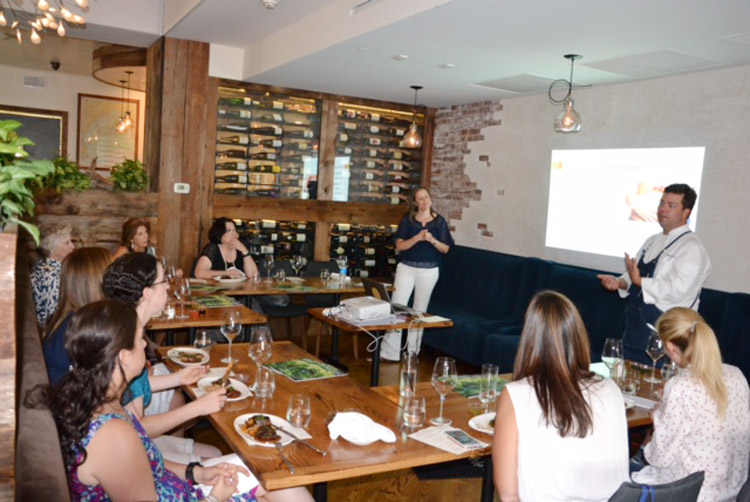 Kristina Hess’ presentation, “Eating and Drinking the Colors of the Rainbow,” explained the myriad health benefits of eating a multi-colored diet.