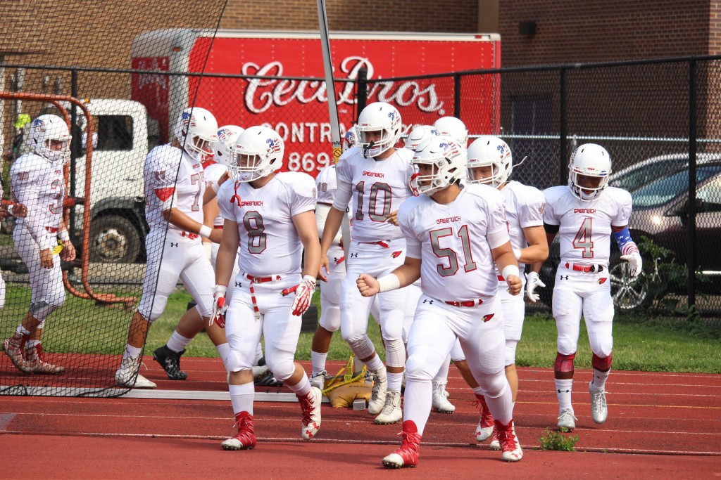 Greenwich High took the win over Westhill 22-16 on Saturday (Evan Triantafilidis Photo)
