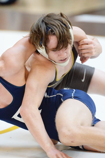 The Bruins took home the gold in their home tournament, the Brunswick Invitational Tournament, grabbing 298 points. Ridgefield was the next closest to Brunswick, taking home 141.5 points. (John Ferris Robben photo)