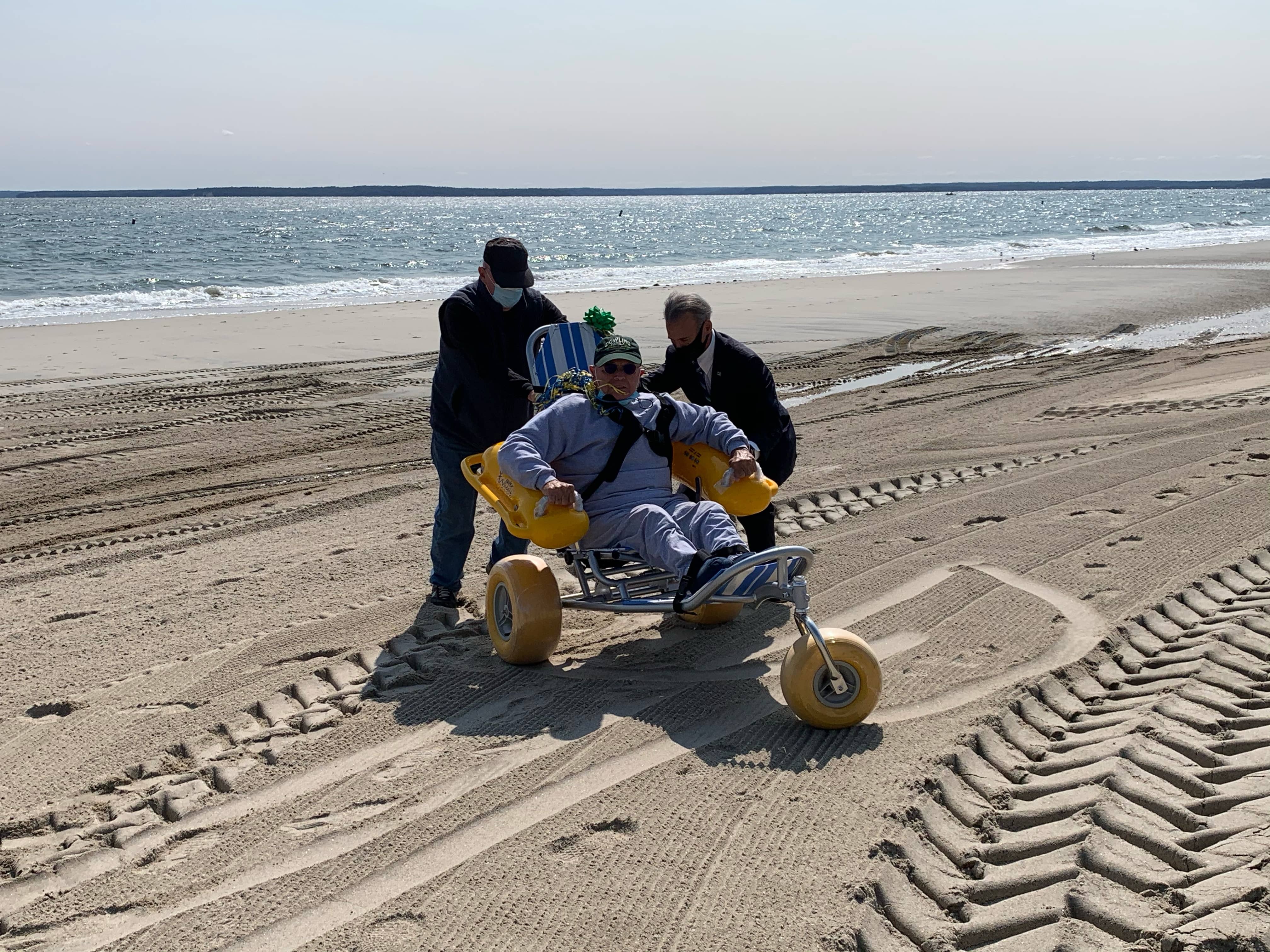 Water Wheelchair Gives People With Disabilities More Access at