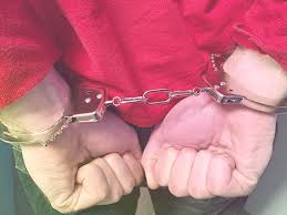 Men Male Handcuffs Prison Handcuff inmate jail arrest arrested prison prisoner convict court law sentence - Studstill Media