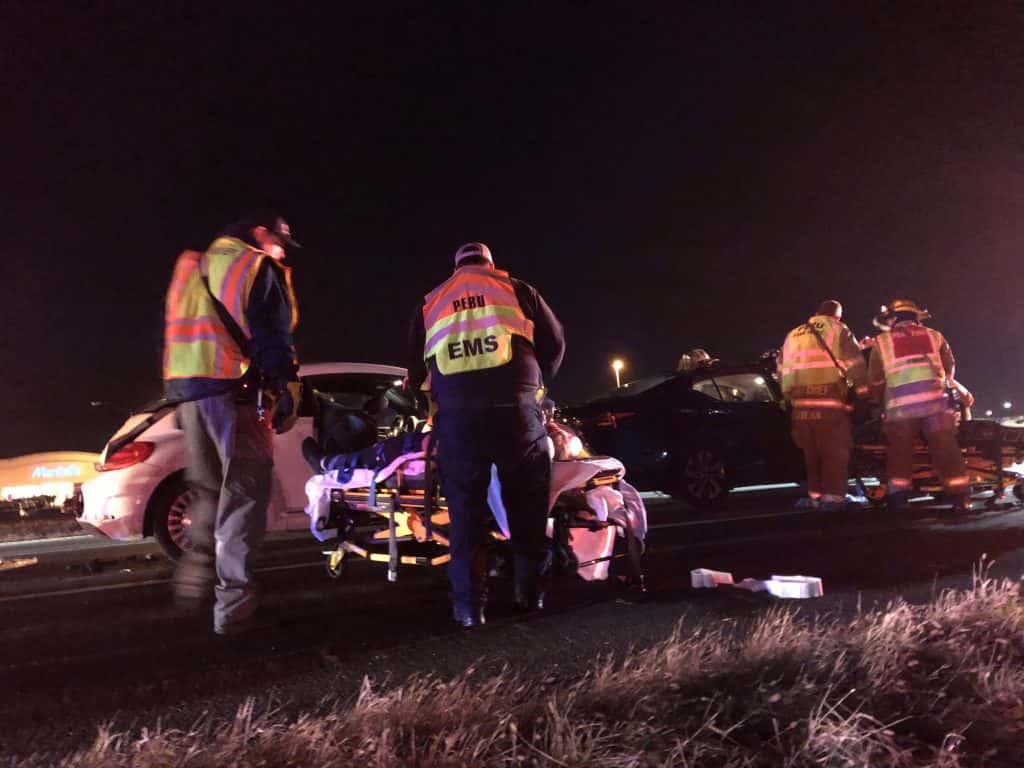 Two injured in four vehicle crash in Peru WGLC