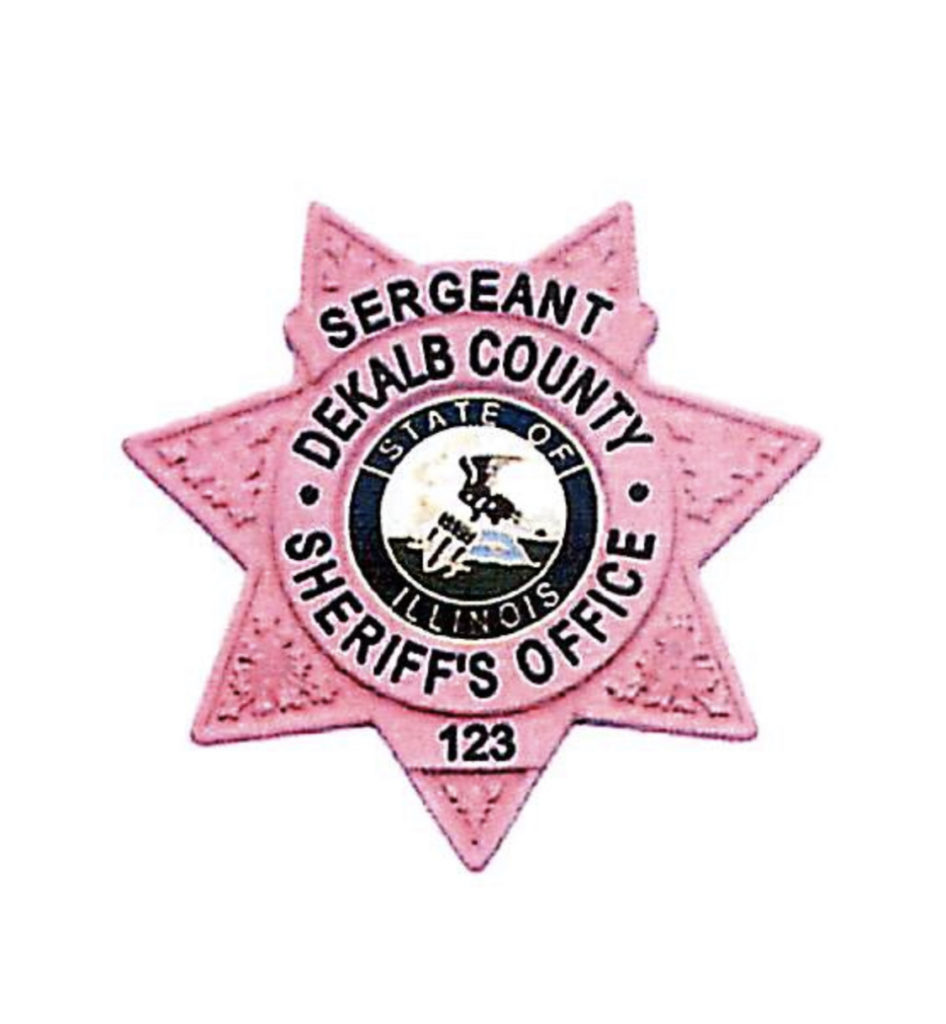 DeKalb County Sheriff's Office to wear pink badges in October WGLC