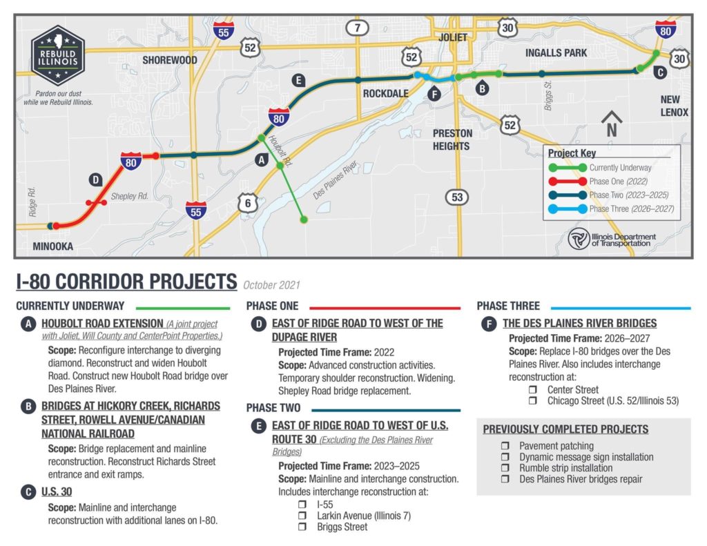 IDOT unveils 1.2 Billion I80 project WGLC