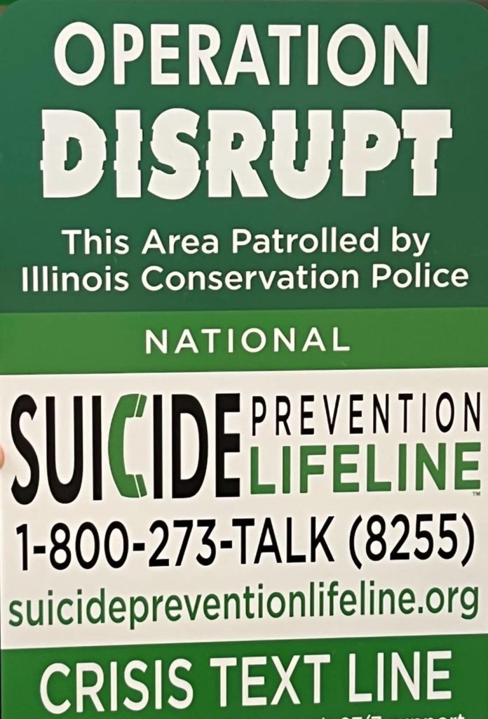 IDNR to post Operation Disrupt signs at state parks to connect people in crisis to important resources - Vimarsana News