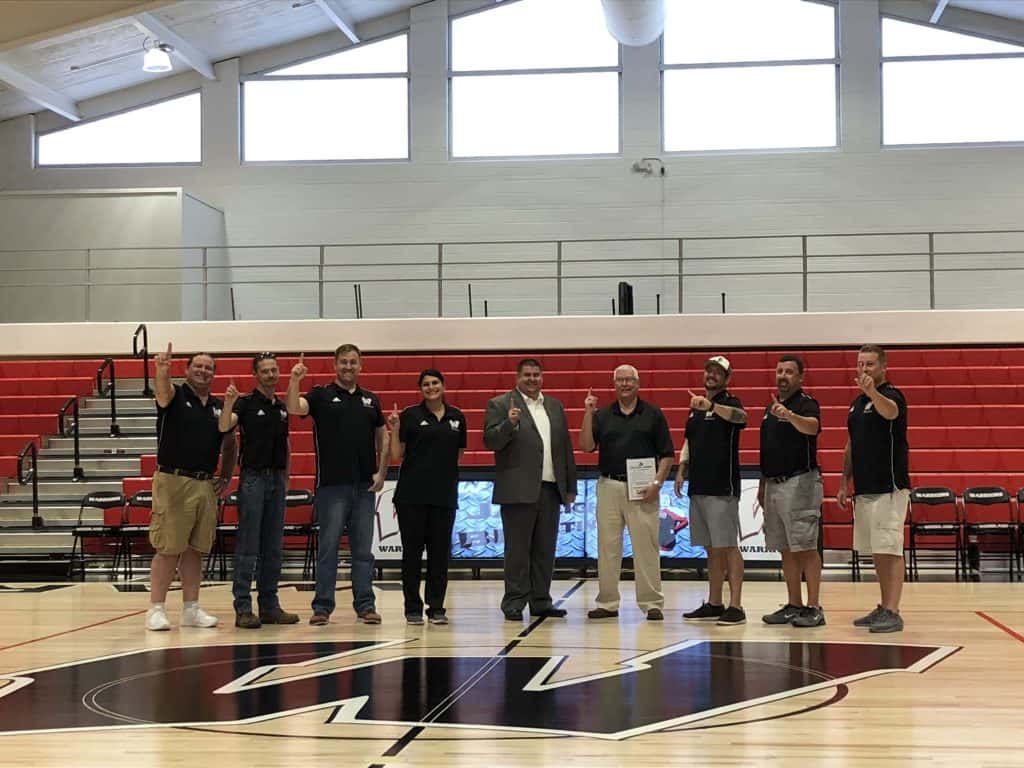 Woodland High School presents new gymnasiumWSPL WSPL