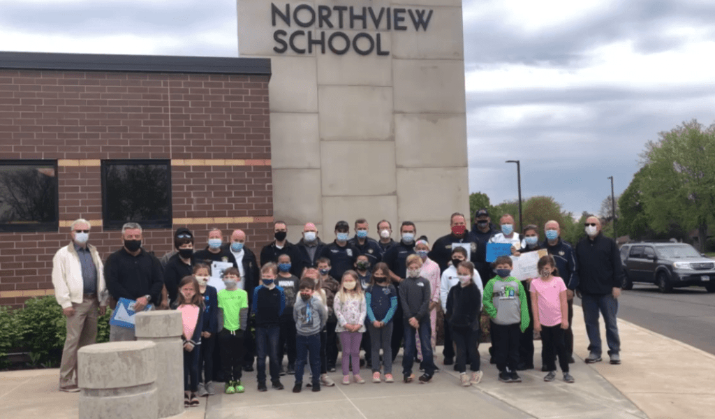 Northview School honors Peru Police Department for National Police