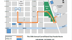 band day parade route