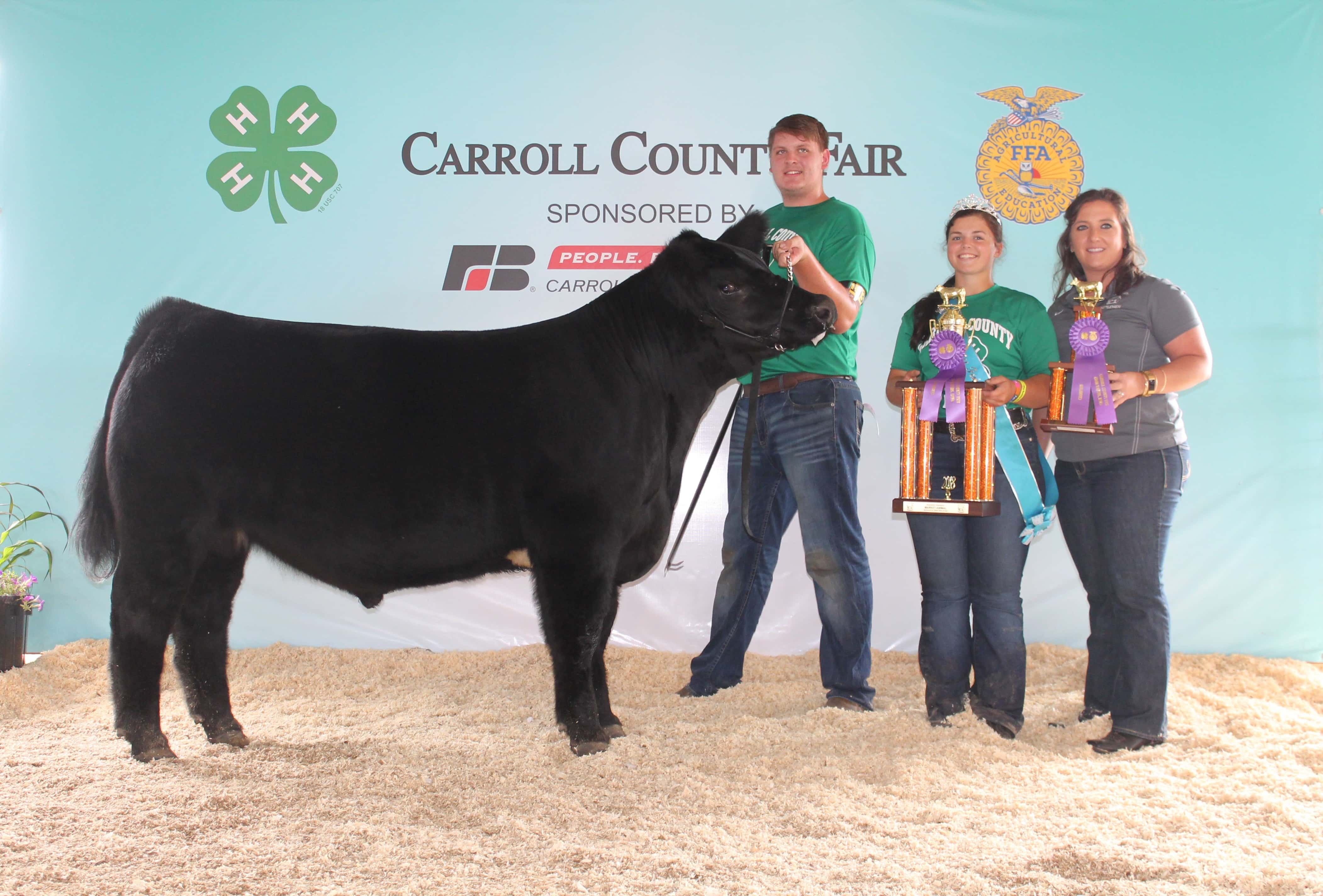 Nearly 70 Awards Presented For Beef And Swine Entries At Carroll
