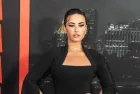 Demi Lovato at AMC Lincoln Square Theater in New York on March 06^ 2023