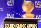 sign at the nomination announcements for the 76th Annual Golden Globe Awards at the Beverly Hilton Hotel