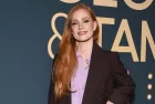 Jessica Chastain arrives for the Showtime’s ‘George Tammy’ FYC event on May 15^ 2023 in Hollywood^ CA