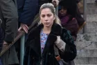 Lady Gaga filming 'Joker: Folie a Deux' at the New York County Supreme Court in New York on March 26^ 2023