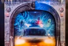 Standee of a movie called Ghostbusters: Frozen Empire display at the cinema to promote the movie; BANGKOK^ THAILAND^ 1 Feb 2024