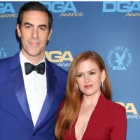 Sacha Baron Cohen^ Isla Fisher at the 2019 Directors Guild of America Awards at the Dolby Ballroom on February 2^ 2019 in Los Angeles^ CA