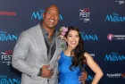 Dwayne Johnson^ Auli'i Cravalho at the "Moana" at TCL Chinese Theater IMAX on November 14^ 2016 in Los Angeles^ CA