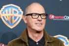 Michael Keaton at the Warner Brothers CinemaCon Press Line at the Caesar's Palace Theatre on April 9^ 2024 in Las Vegas^ NV